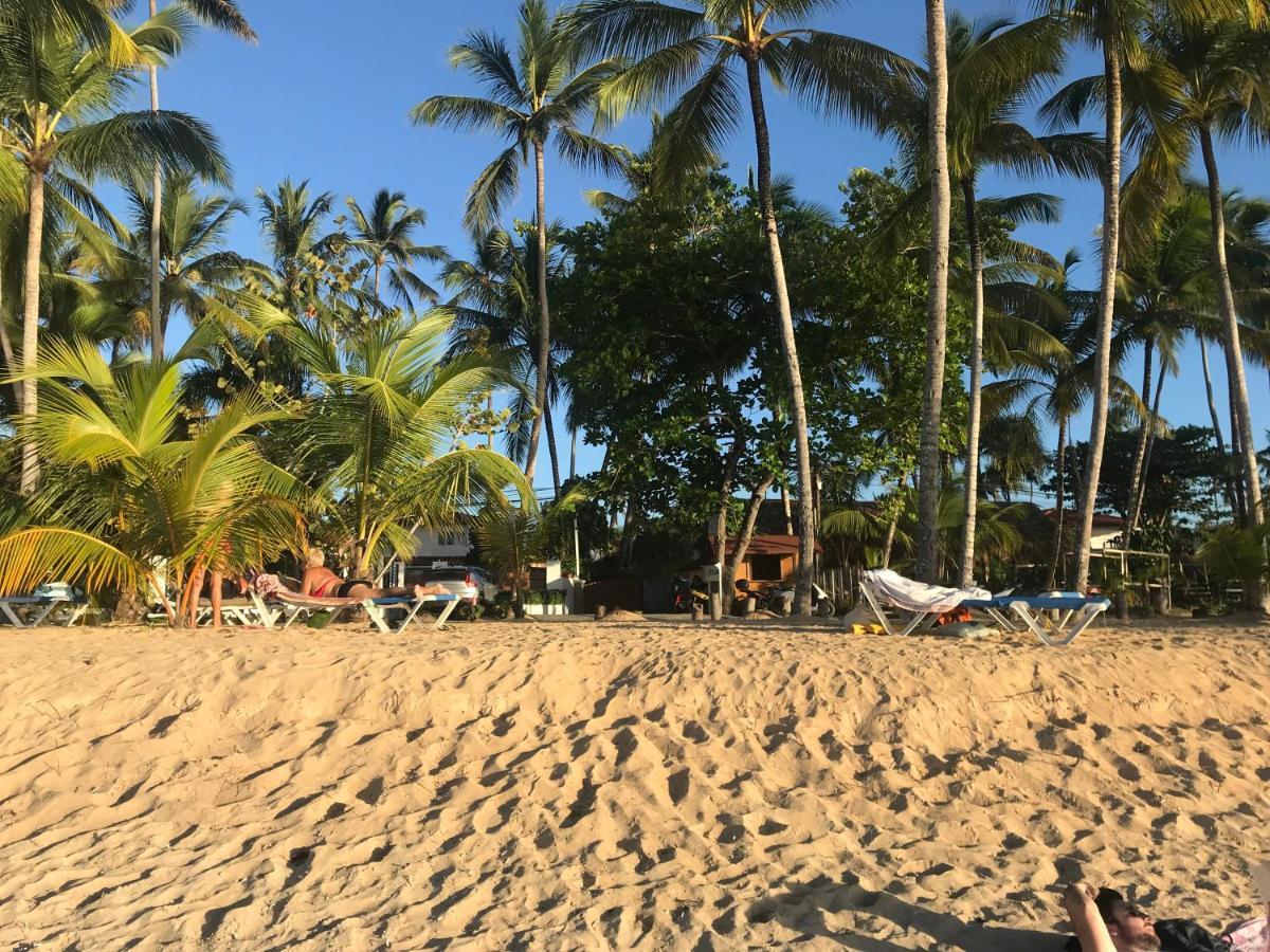 Cozy Oceanfront Villa With Direct Beach Access Las Terrenas Luaran gambar